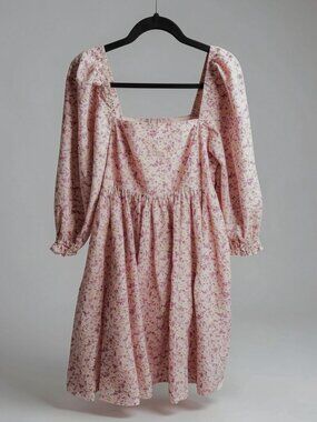 NWOT REVOLVE x STORIA Floral Liberty Square Neck Dress